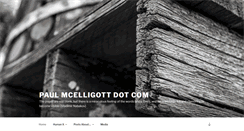 Desktop Screenshot of paulmcelligott.com