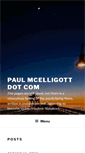 Mobile Screenshot of paulmcelligott.com